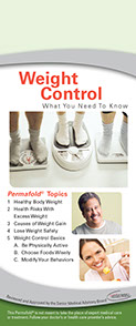 Cover image to the Weight Control brochure by the American Institute for Preventive Medicine. www.HealthyLife.com. All rights reserved.