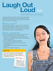 Page from Ways to Well-Being book by the American Institute for Preventive Medicine. www.HealthyLife.com. All rights reserved.