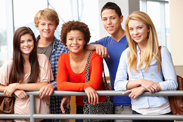 Group of teens.