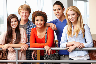 Group of teens.