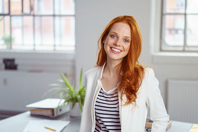 Image of smiling women.