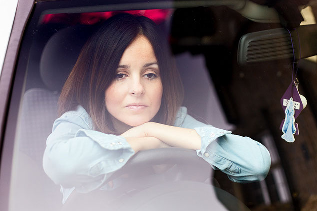 Image of a drowsy driver.
