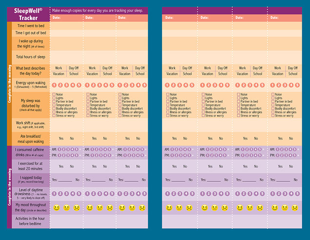 Image of the SleepWell Tracker.